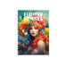 Блокнот Flower Senses, А6, обкл. картон, спіраль, 80 арк., кліт., асорті O27158