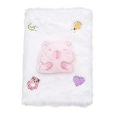 Блокнот плюшевий CAPYBARA, А5, 80 арк., клітинка, асорті, KIDS Line