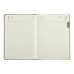 Щоденник датов. 2024 VERONA, A4, зелений, штуч. шкірапоролон - BM.2745-04 Buromax
