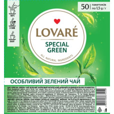 Чай зелений 1.5г*50, пакет, 