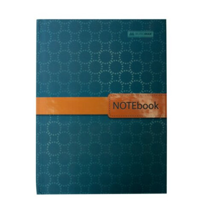 Блокнот INSOLITO, А-5, 96л., кл., тв. обкл., RB лам.+лак,, синій - BM.24511102-02 Buromax