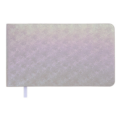 Щотижневик дат. 2026 кишеньк. BLOOM, 153*87, срібний, штуч. шкіра BM.2911-24