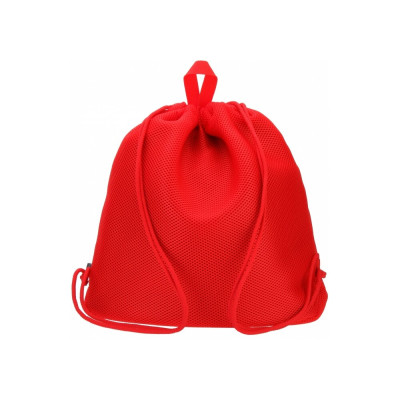 Сумка для обуви с карманом на молнии, красная - CF86408 COOLFORSCHOOL