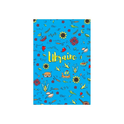 Блокнот А5 UA, кліт., 80 арк. O20368-11