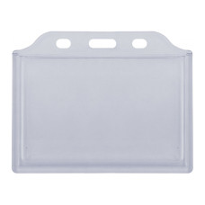 Бейдж горизонтальний Optima, ABS+PVC, 85х54 мм