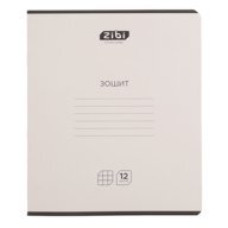 Зошит учнівський шкільний WHITE, 12арк., клітинка