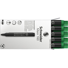 Маркер перманентный (спиртовой) SCHNEIDER MAXX 160 2-3 мм, зеленый