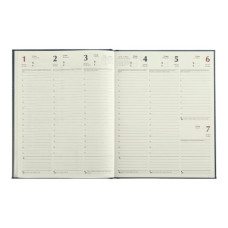 Щоденник датир. 2026 ORION, A4, світло-коричневий, штучна шкіра/поролон