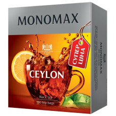Чай чорний 1.5г*100, пакет, CEYLON TEA 