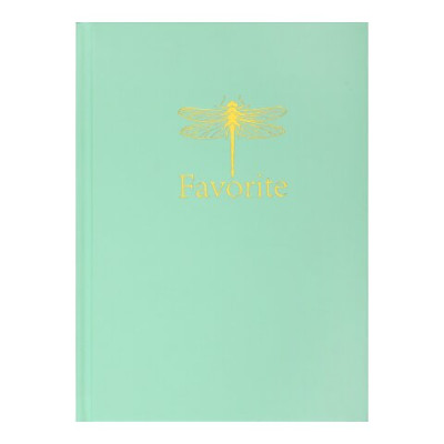 Записна книжка FAVOURITE, PASTEL, А5, 96 арк., кліт, офсет крем, тв. лам. обкл., м'ятна - BM.2410-438 Buromax