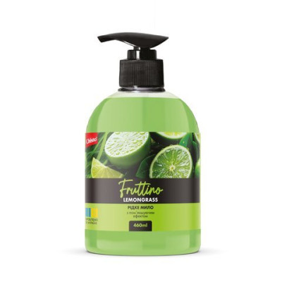 Мило рідке  Fruttino 460мл Lemongrass