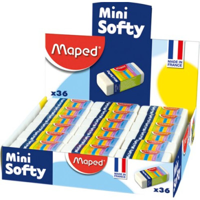 Ластик MINI SOFTY в картонном держателе MP.511780