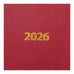 Щоденник датований 2025 STRONG, A5, темно-червоний, штучна шкіра BM.2129-13