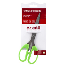 Ножиці офісні 190мм Axent 6211-09 Ultra салатові 10/140шт/уп