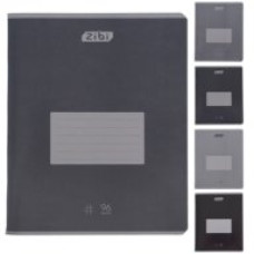 Зошит учнівський загальний MONOCHROME, 96арк., клітинка, асорті (уп. 10 шт)