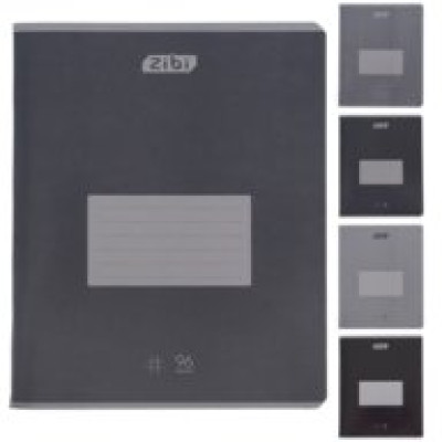 Зошит учнівський загальний MONOCHROME, 96арк., клітинка, асорті