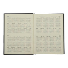 Щоденник датов. 2024 STRONG, A5, зелений, штуч. шкіра