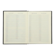 Щоденник датов. 2024 STRONG, A5, зелений, штуч. шкіра