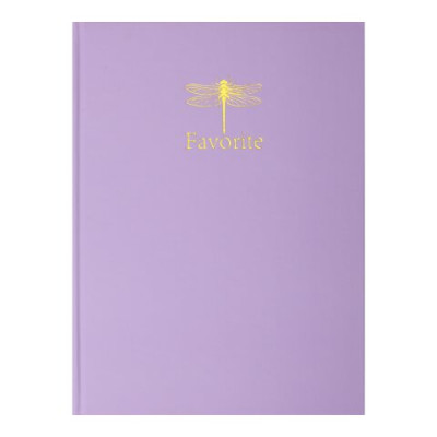 Книга канцелярська FAVOURITE, PASTEL, А4, 96 арк., клітинка, офсет, тверда ламінована обкладинка, бузкова - BM.2400-426 Buromax