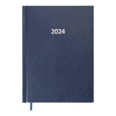 Щоденник датований 2025 STRONG, A5, темно-синій, штучна шкіра BM.2129-03