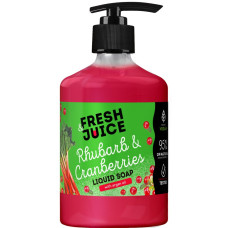 Мило рідке Fresh Juice 460мл  Rhubarb&Cranberries New