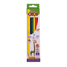 Карандаши восковые, 6 цветов, KIDS Line