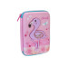 Пенал LED на 1 відділення на блискавці з органайзером, рожевий - QT-5758-Pink COOLFORSCHOOL Пенал LED на 1 відділення на блискавці з органайзером, рожевий - QT-5758-Pink COOLFORSCHOOL