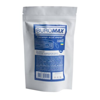 Запасний блок серветок для екранів та оптики, JOBMAX - BM.0802-01 Buromax
