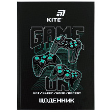 Щоденник шкільний, тверда обкл, Game on