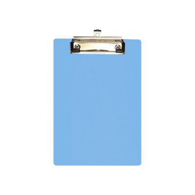 Планшет A5 з притиском та підвісом, пластик, блакитний - E30157-82