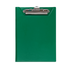 Клипборд-папка, А5, PVC, зеленый