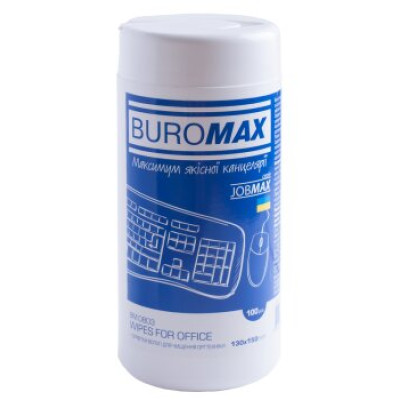 Серветки для оргтехніки, пластику, офісних меблів, JOBMAX - BM.0803 Buromax