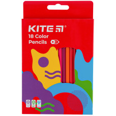 Карандаши цветные, 18 шт. Kite Fantasy