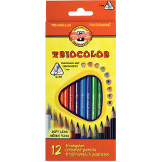 Олівці кольорові Triocolor, 12кол.