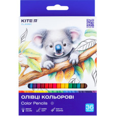 Карандаши цветные, 36 шт. Kite Classic