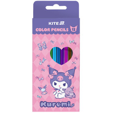 Карандаши цветные трехгранные, 12 шт. Kite HK