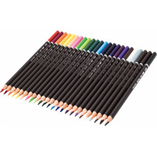 Олівці кольорові професійні акварельні "ArtPro", 24 кольори, трикутні