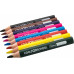 Олівці кольорові короткі "Jumbo Extra Soft" 8 кольорів, тригранні - CF15165 COOLFORSCHOOL