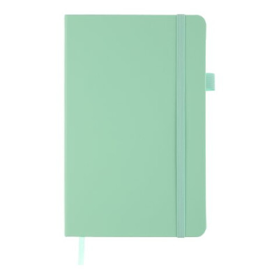 Книга записна ETALON 125*195, 96 арк., чистый блок, обкл. штучна шкіра, м´ятний - BM.291060-38 Buromax