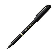 Ручка-маркер Mitsubishi sign pen, 0,7 мм, чорний