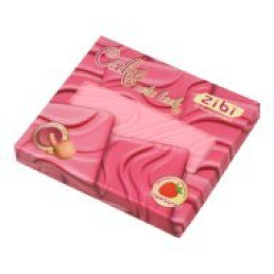 Блокнот CAKE, 90х90мм, 80 арк., нелінований, ароматизована Soft touch обкладинка, KIDS Line
