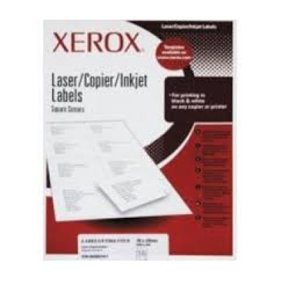 Этикетки самоклеющиеся 105×37мм 16шт на А4 Xerox