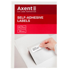Этикетки самоклеющиеся Axent 2470-A 100 листов A4, 38.1x21.2 мм