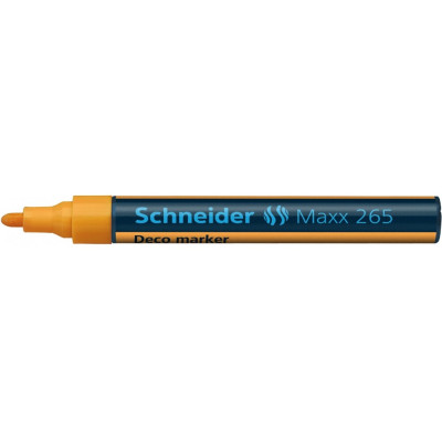Маркер крейдовий SCHNEIDER MAXX 265 2-3 мм, помаранчевий - S126506 Schneider
