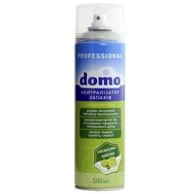 Аэрозоль DOMO PROFI нейтрализатор запахов, Лайм 500 мл - XD 30002_1 БЫТОВАЯ ХИМИЯ И ГИГИЕНА