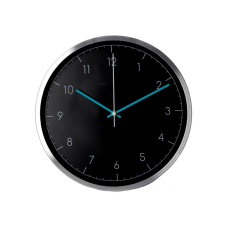 Часы настенные металлические Optima MODERN, черные