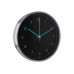 Настінний годинник металевий Optima MODERN, чорний - O52083 Optima