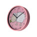 Годинник настінний пластиковий Optima LITTLE LAMB, рожевий - O52104 Optima