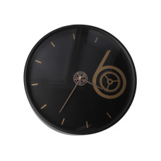 Часы настенные пластиковые Optima DESIGN, черные