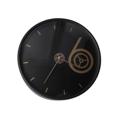 Настінні годинники пластикові Optima DESIGN, чорні - O52110 Optima